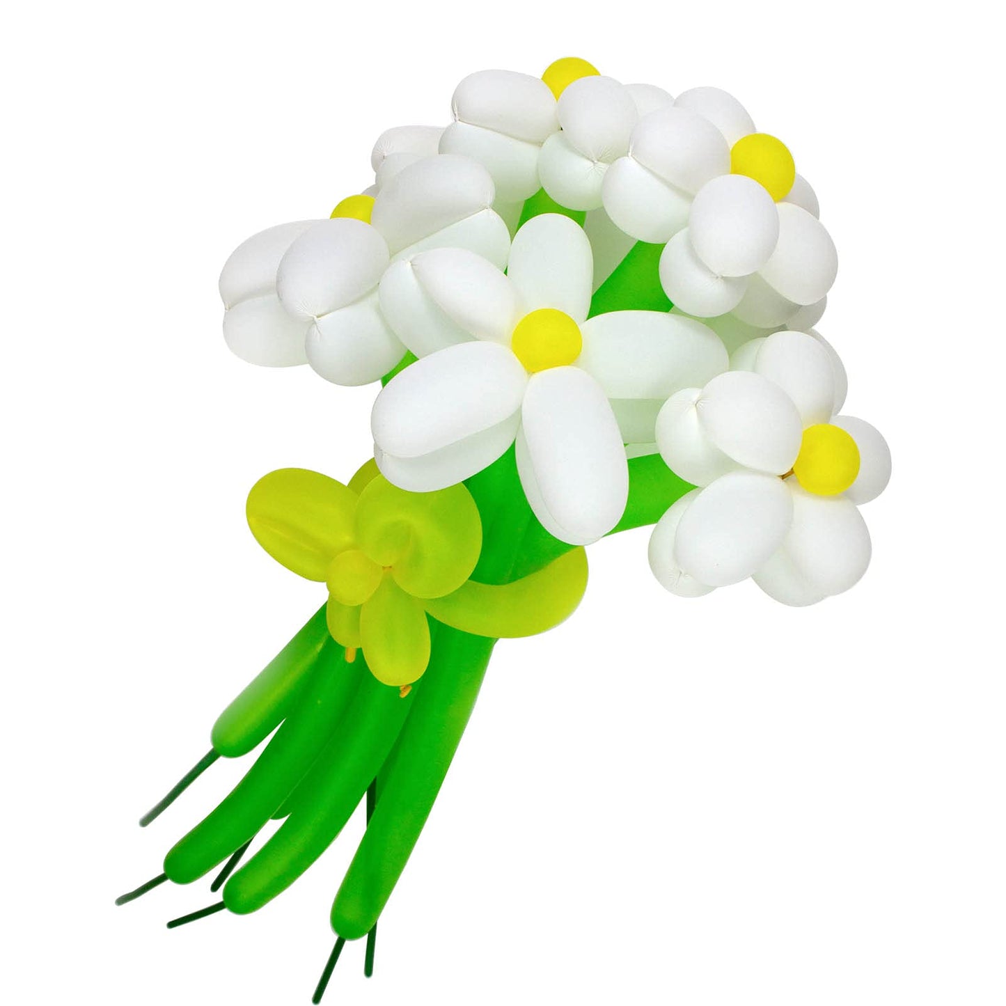 KUULBELA 100Pcs 260 White Long Balloons for DIY Modeling and Balloon Garlands