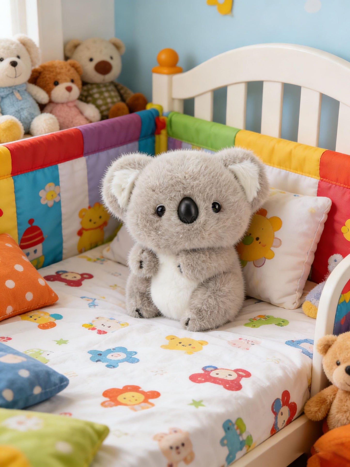 KWQBWQF 11.8'' Cute Koala Plush Toy – Soft Seated Koala Plushie Gift