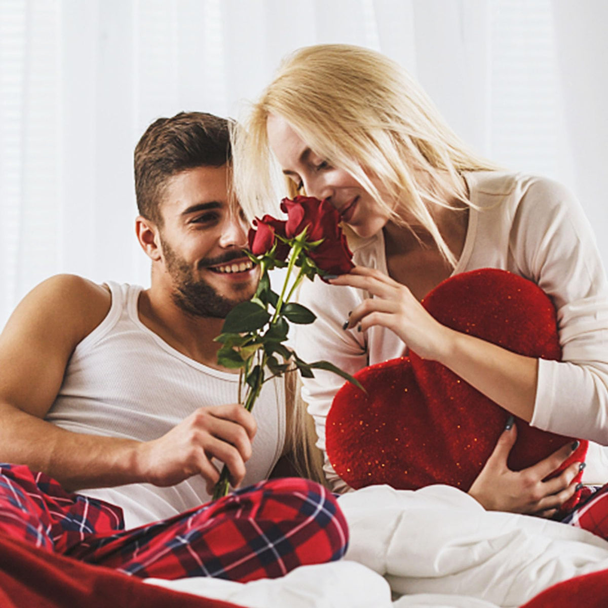 kykake Valentines Day Date Night Dice Set – 4 Pcs for Him & Her