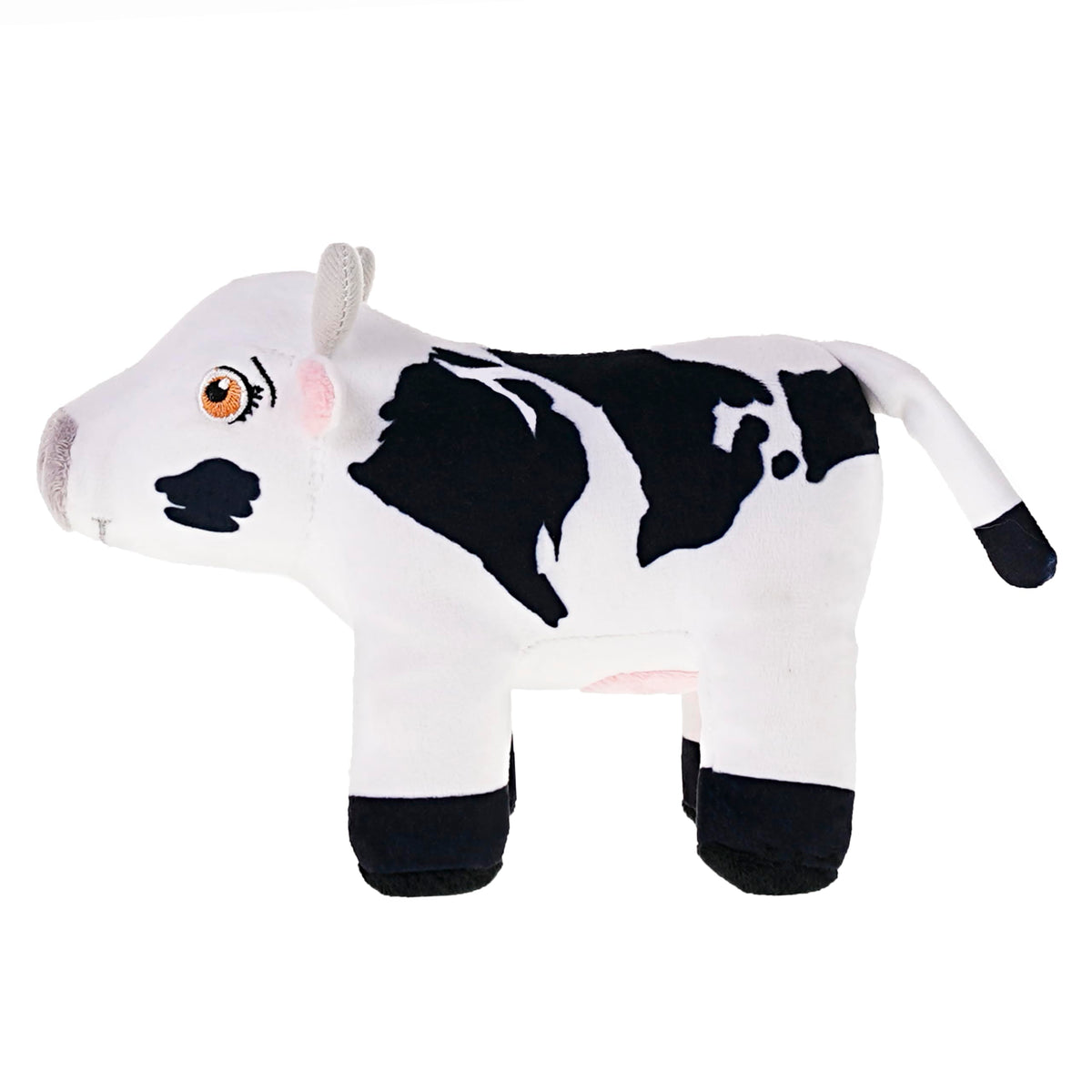 LA GRANJA DE ZENÓN Vaca Lola 5-in Plush | Soft, Huggable Toy | El Reino Infantil