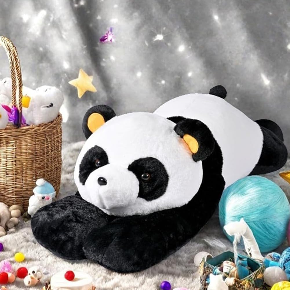 Labauxite Cute Panda Bear Pillow - Large 47.2 in Plush Body Pillow for Adults & Kids