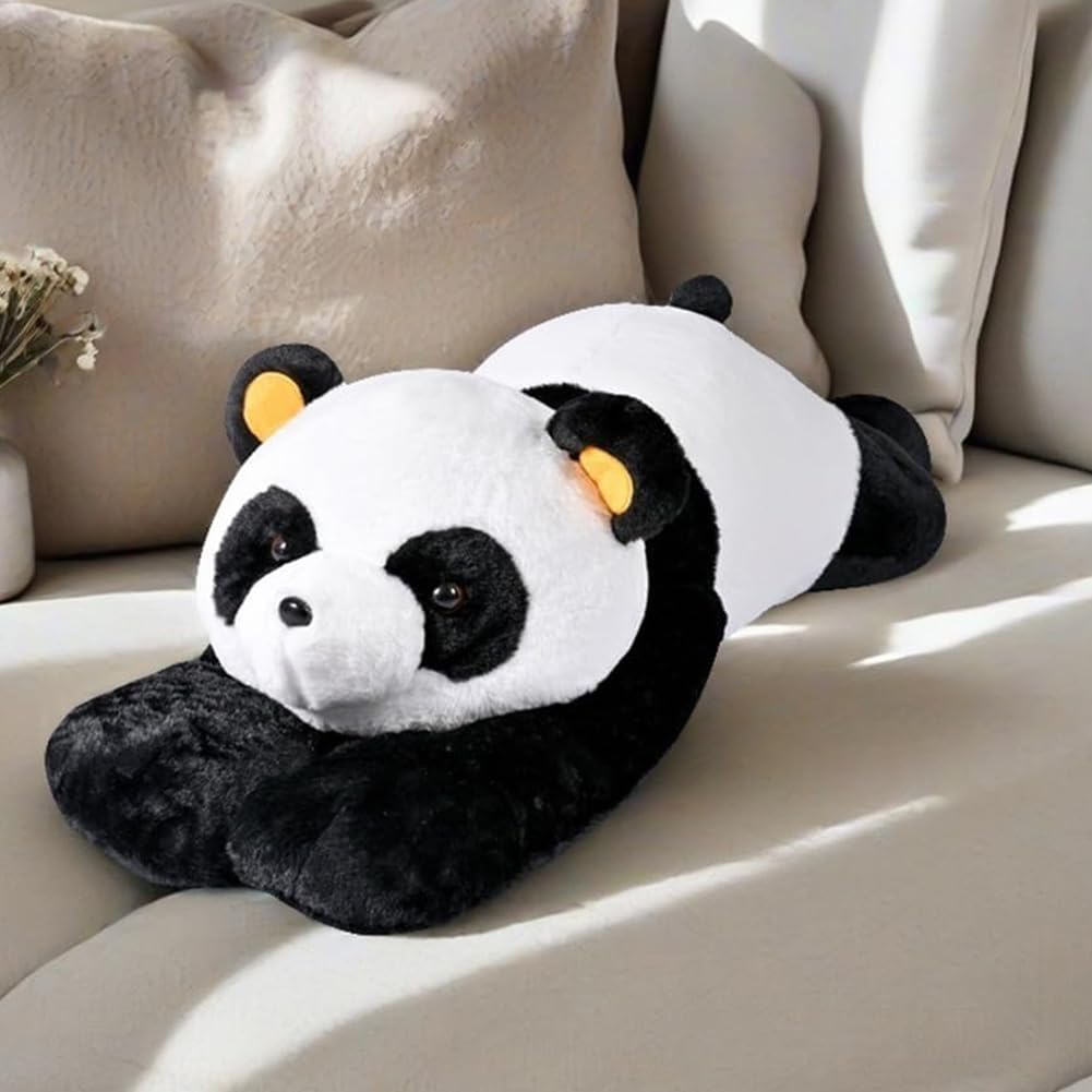 Labauxite Cute Panda Bear Pillow - Large 47.2 in Plush Body Pillow for Adults & Kids