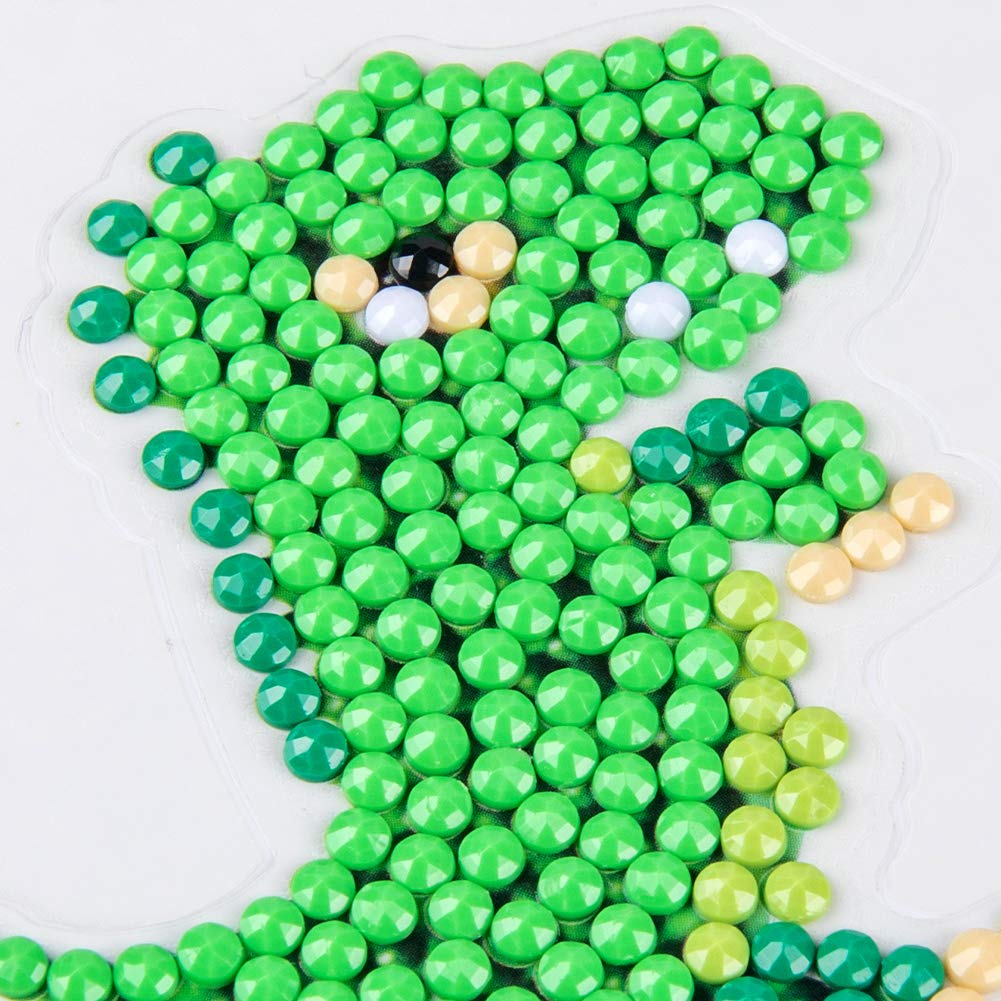 Labeol Diamond Art Kits for Kids & Beginners — Dinosaur Sticker by Numbers