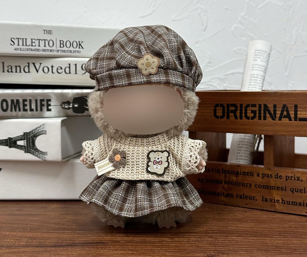 Labooboo 17cm Doll Clothes – 6-Piece Premium Outfits Set for 6.7in Dolls
