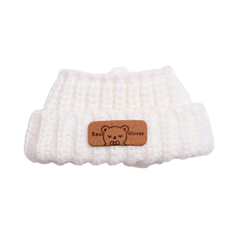 LABUBU 17cm Doll Clothes – 4-Piece Crochet Outfit Set for Dress Up