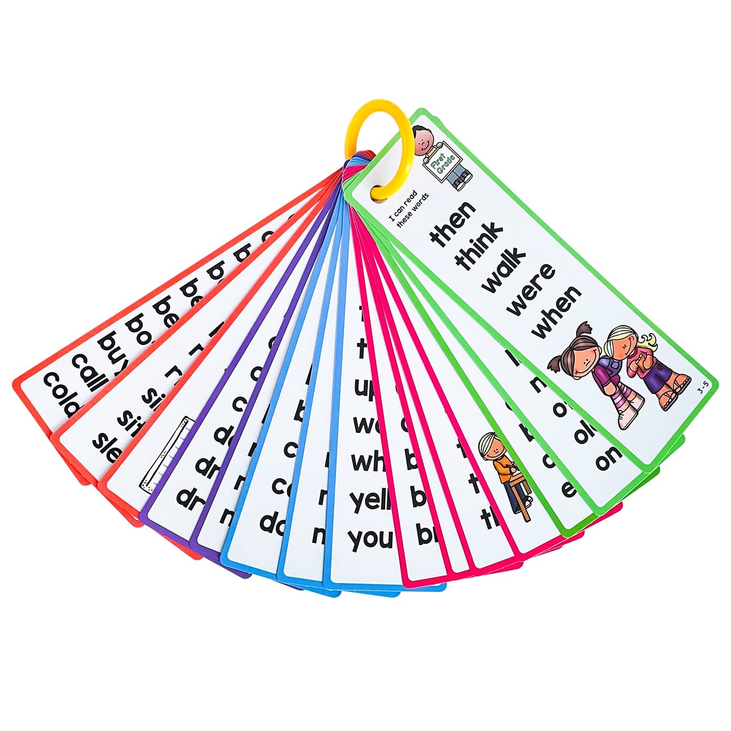 Lachilly 220 Sight Words Flashcards – High-Frequency Words for Early Reading (K–1)