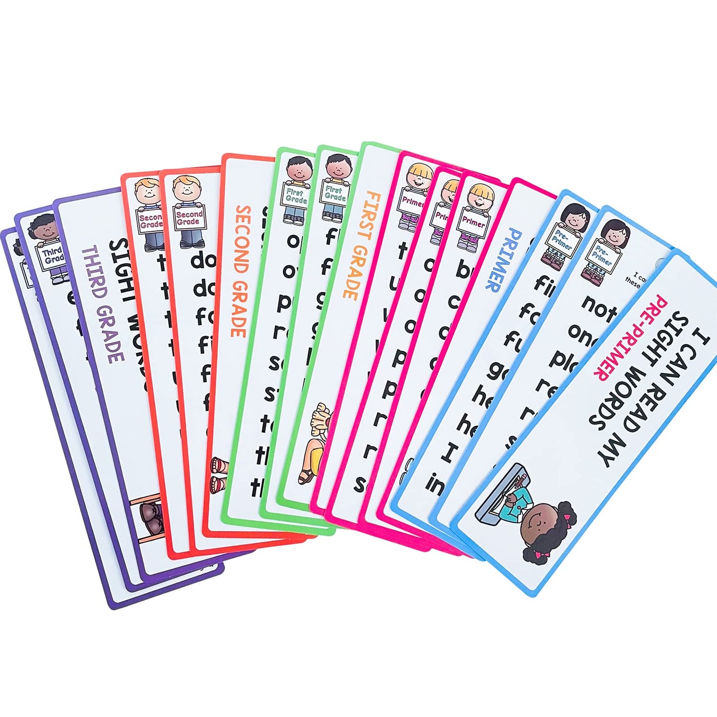 Lachilly 220 Sight Words Flashcards – High-Frequency Words for Early Reading (K–1)