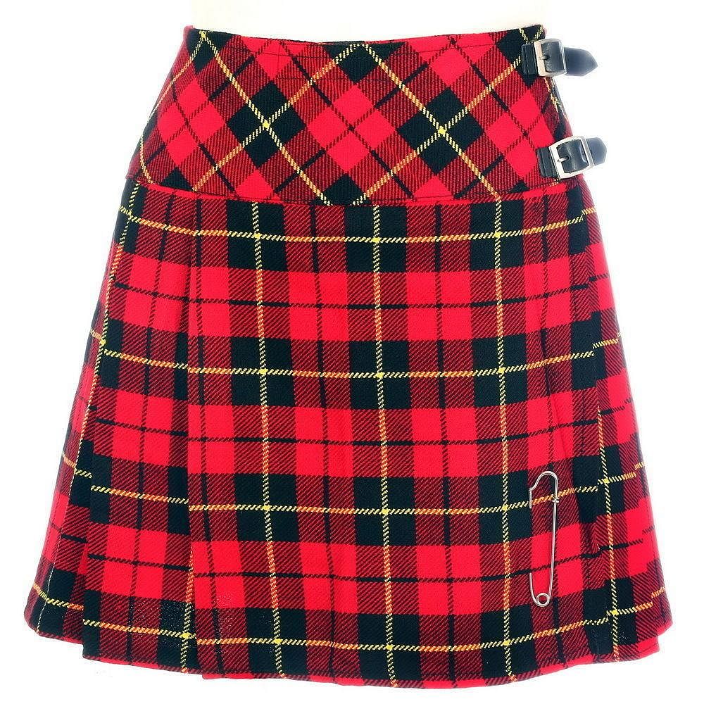 Ladies Billie Knee Length Tartan Kilt Skirt Special