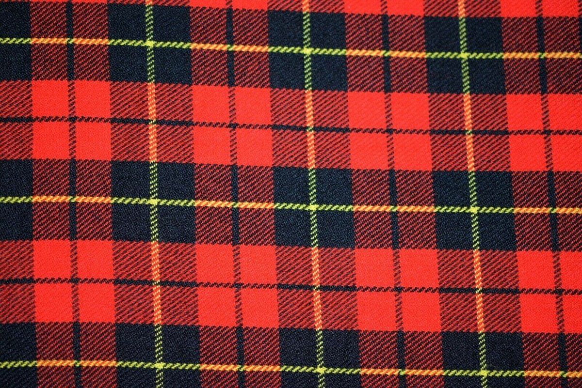 Ladies Billie Mini Tartan Kilt Skirt 18" Length
