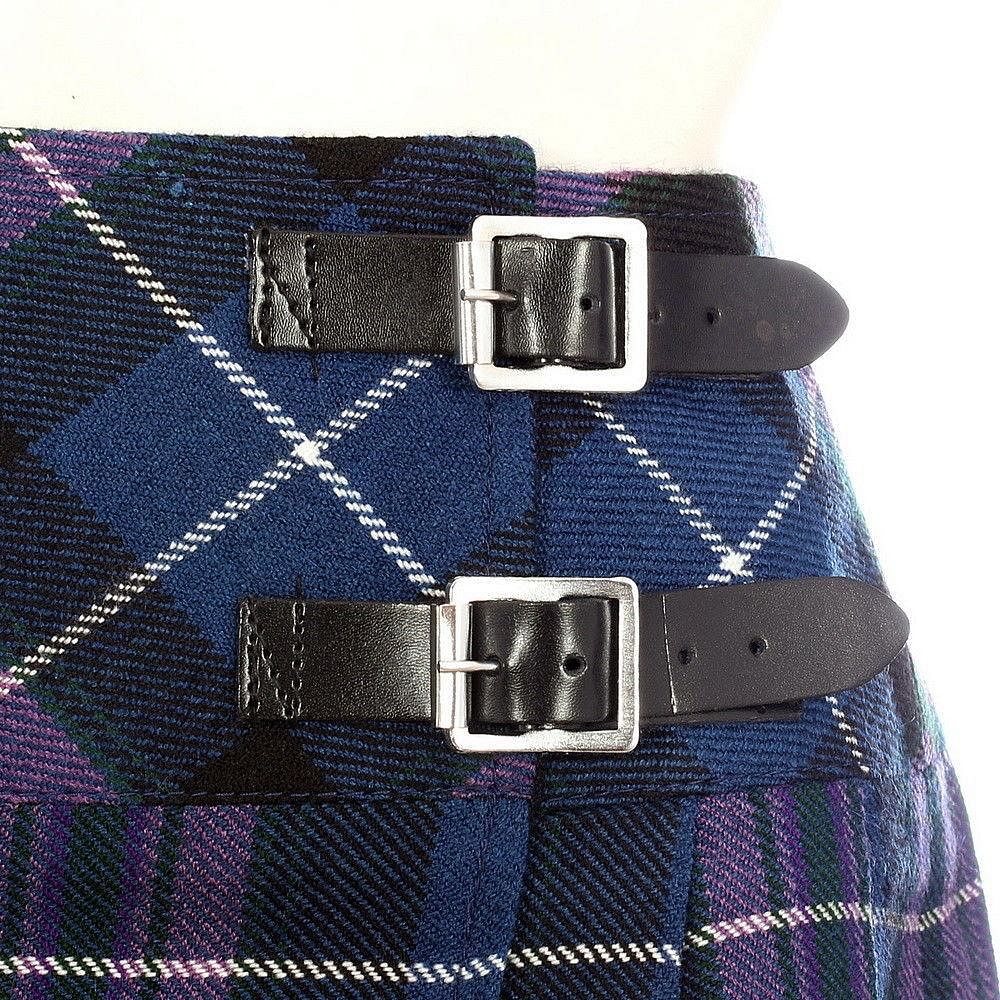 Ladies Billie Mini Tartan Kilt Skirt 18" Length
