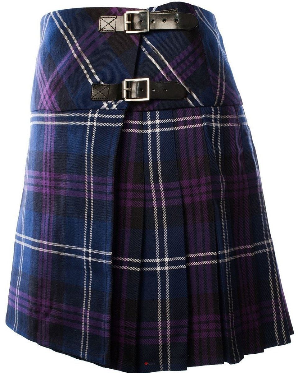 Ladies Billie Mini Tartan Kilt Skirt Heritage of Scotland length 18 inches