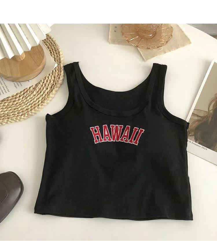 Ladies' One-piece Sports Vest With Chest Pad