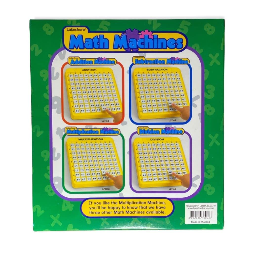 Lakeshore Multiplication Machine – Self-Checking Math Practice for Ages 7-11