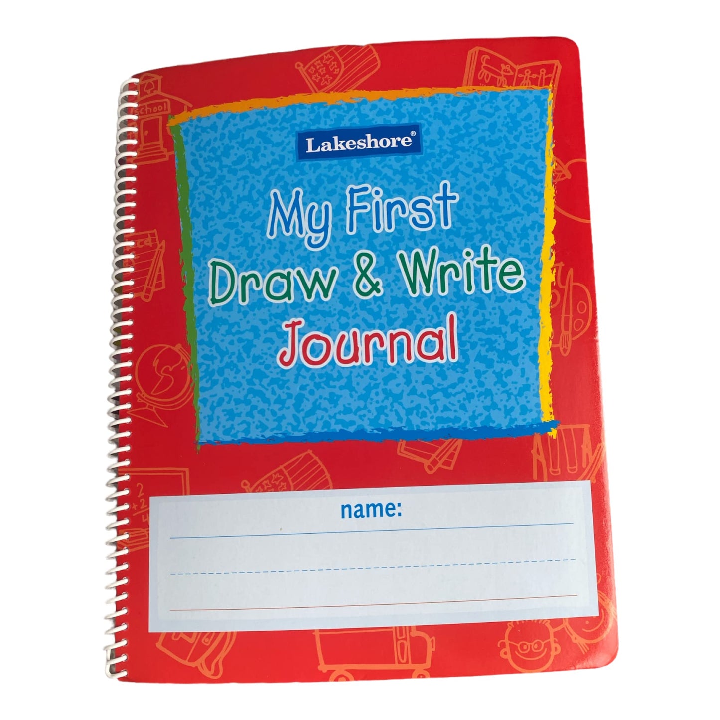 Lakeshore Young Writers Draw & Write Journal – Creative Writing & Drawing for Kids 4+