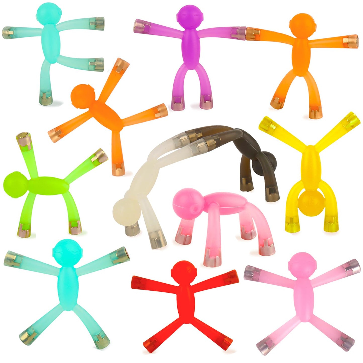 Laleay 12-Piece Magnetic People for Fridge – Fun Refrigerator Magnets for All Ages