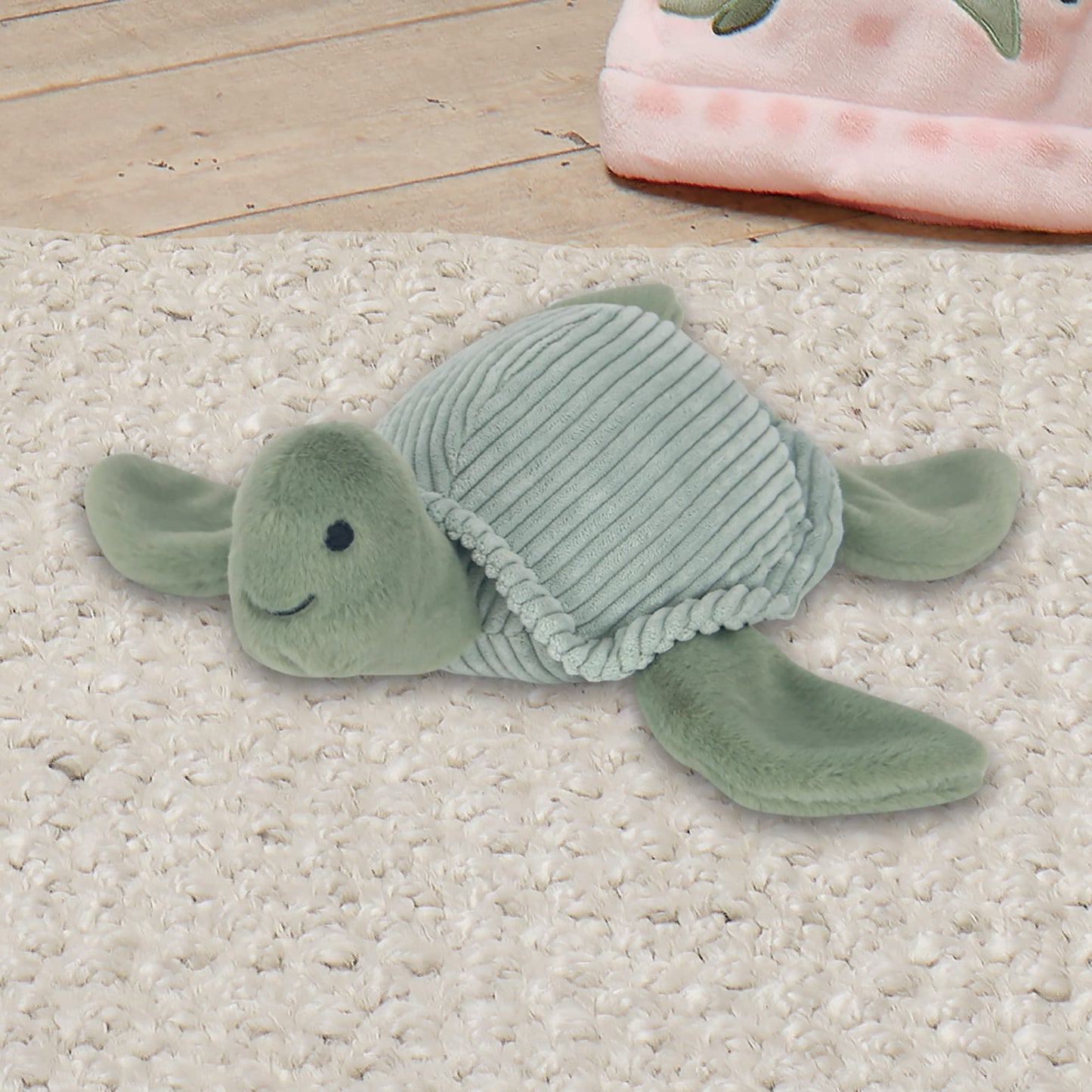 Lambs & Ivy Shelly Sea Dreams Green Turtle Plush – 11.5in