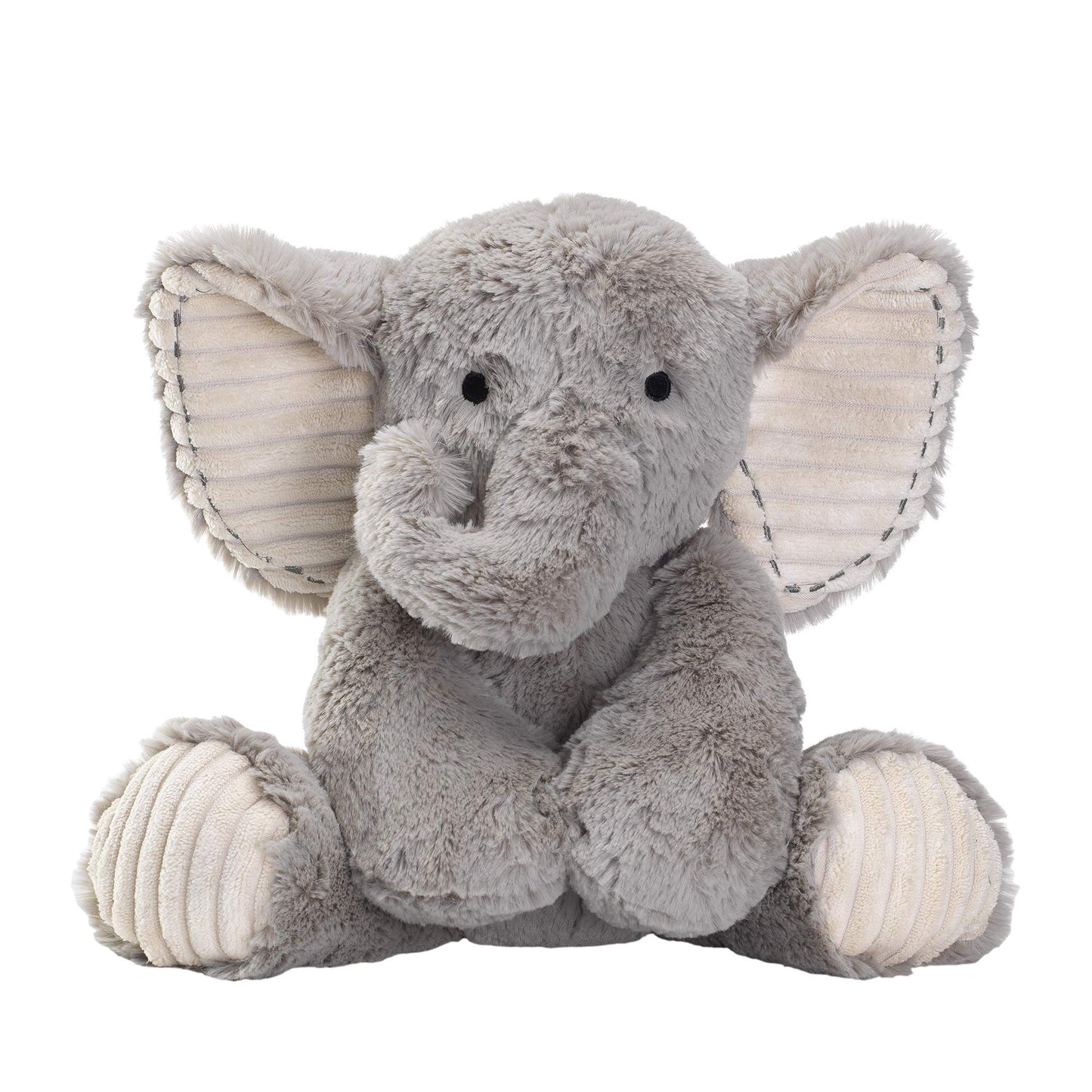 Lambs & Ivy Jungle Safari Gray Plush Elephant Toy – Jett