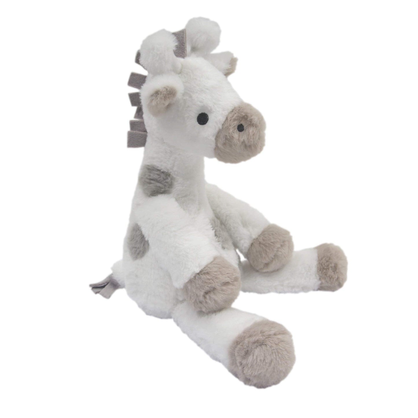 Lambs & Ivy Signature Goodnight Giraffe Moonbeams Plush – Millie 11.5 Inch Gray/White