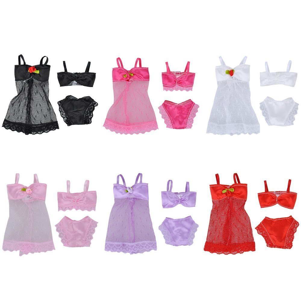 Lance Home Doll Bikini Clothes — 6 Handmade Sets for 11.5in Dolls
