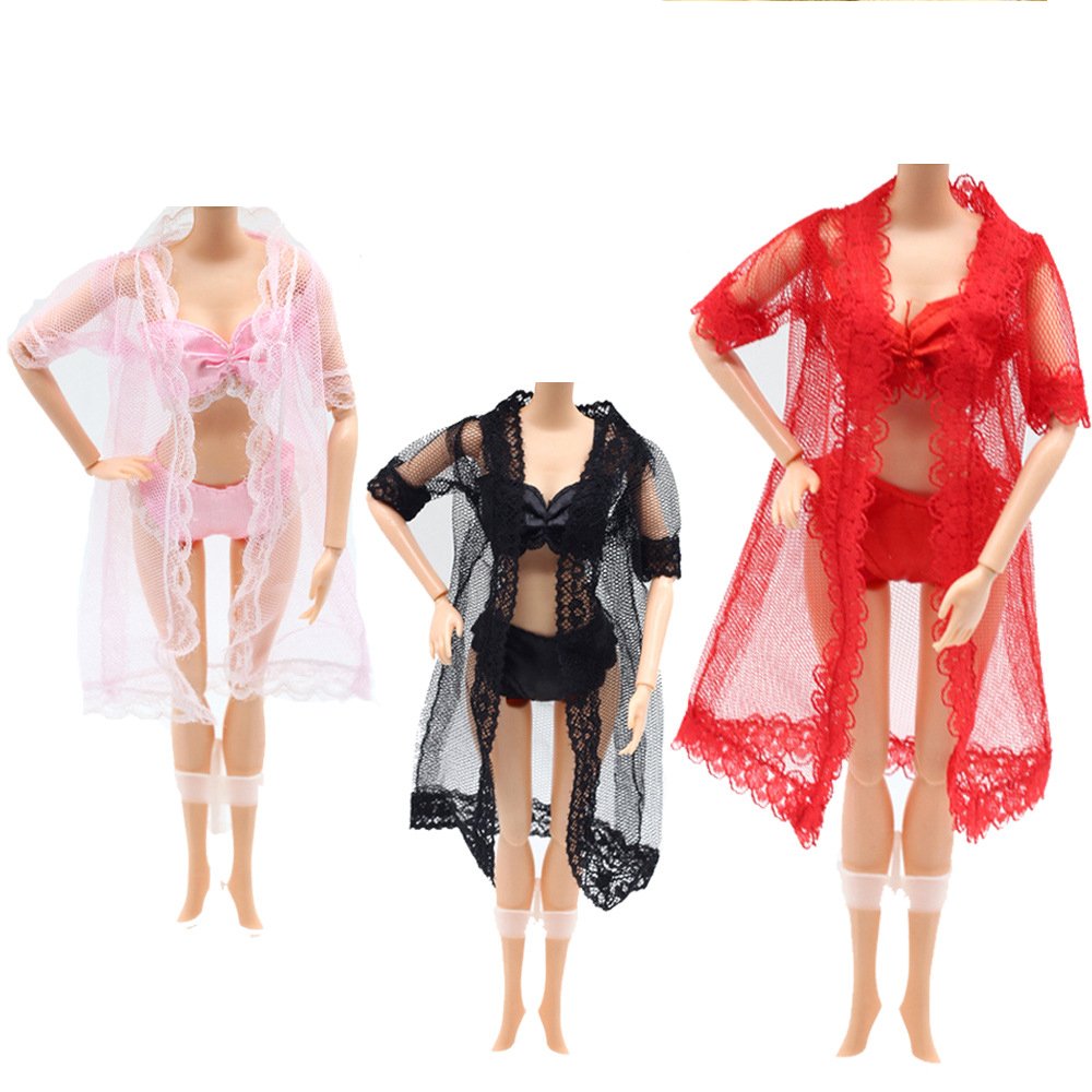 Lance Home Doll Bikini Clothes — 6 Handmade Sets for 11.5in Dolls