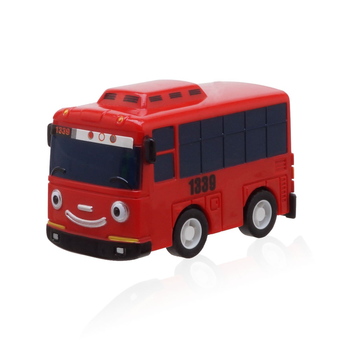 Tayo The Little Bus Wind-up Set – 5 Character Buses for Kids | Gift Idea
