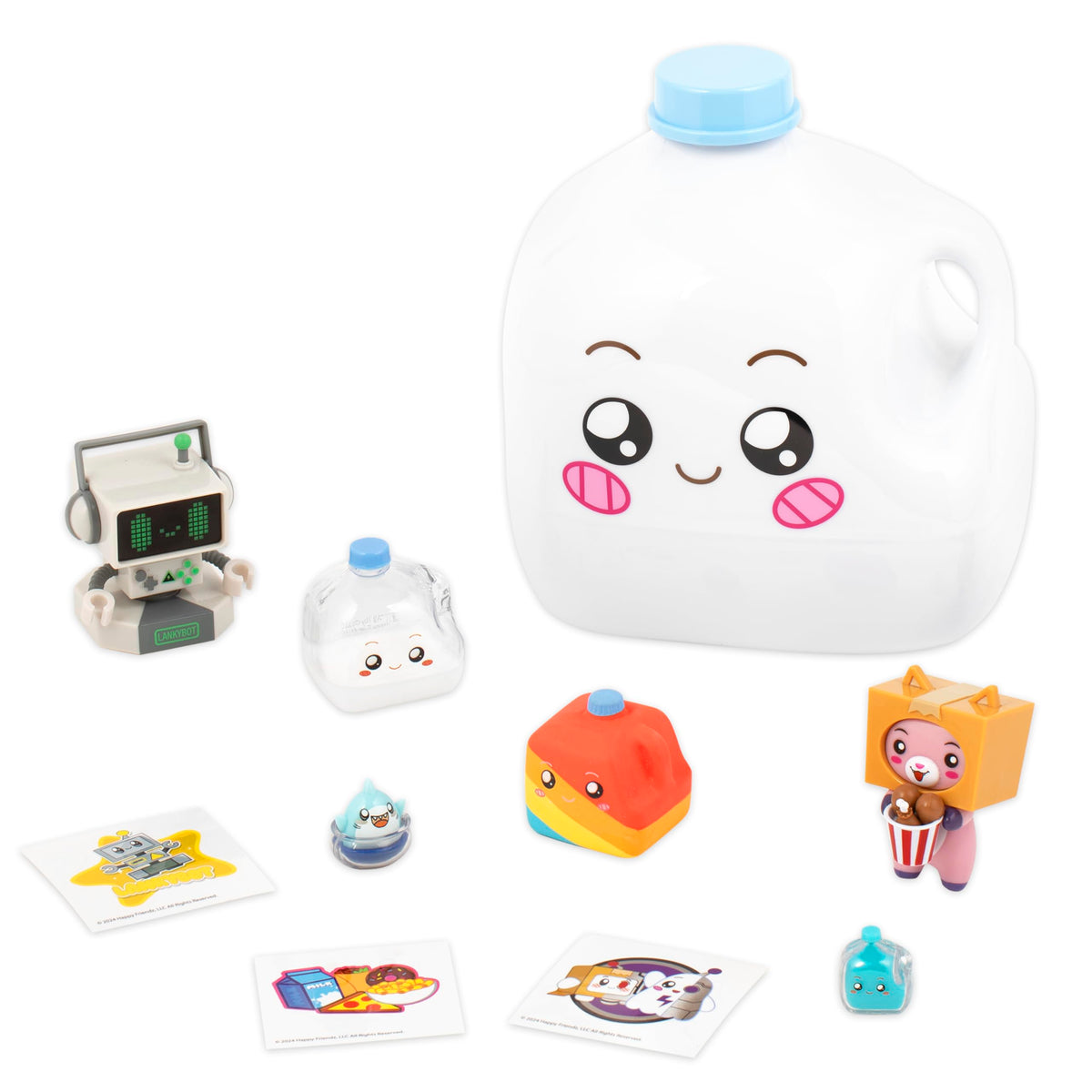 LankyBox Giant Milky Mystery Set – Officially Licensed Mystery Unboxing Toy Collection