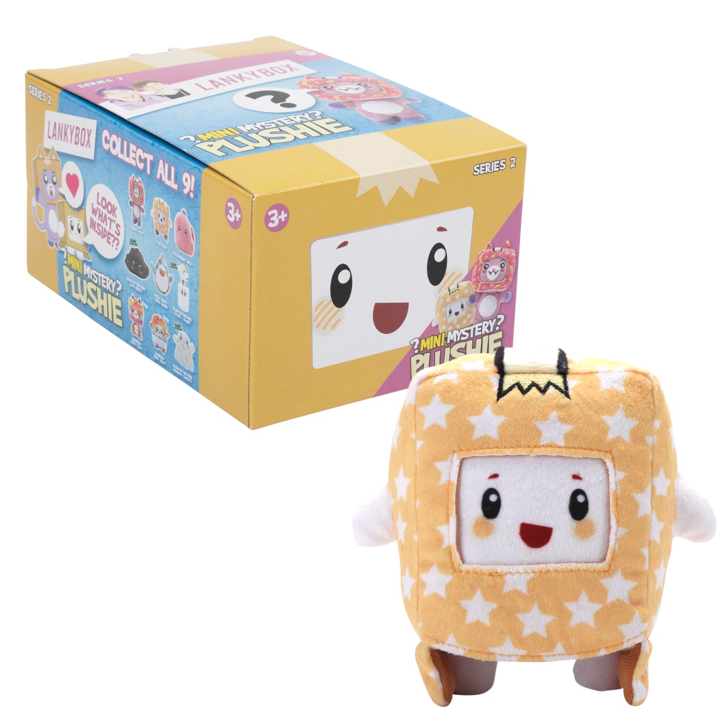 LankyBox Mini Mystery Plush Series 2 – Officially Licensed Collectible Blind Box