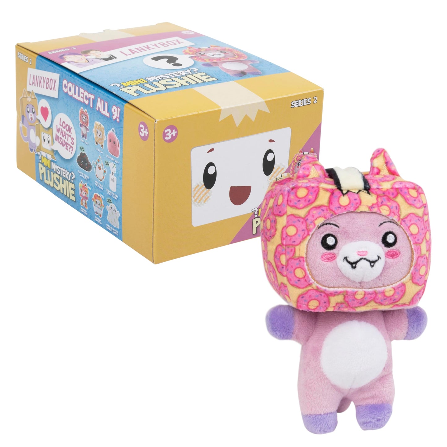 LankyBox Mini Mystery Plush Series 2 – Officially Licensed Collectible Blind Box