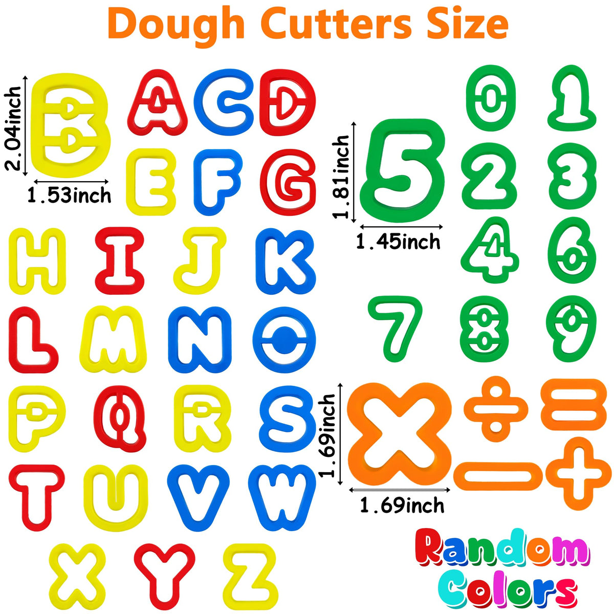 LanMa Dough Tool Set – Alphabet & Number Cutters for Creative Learning