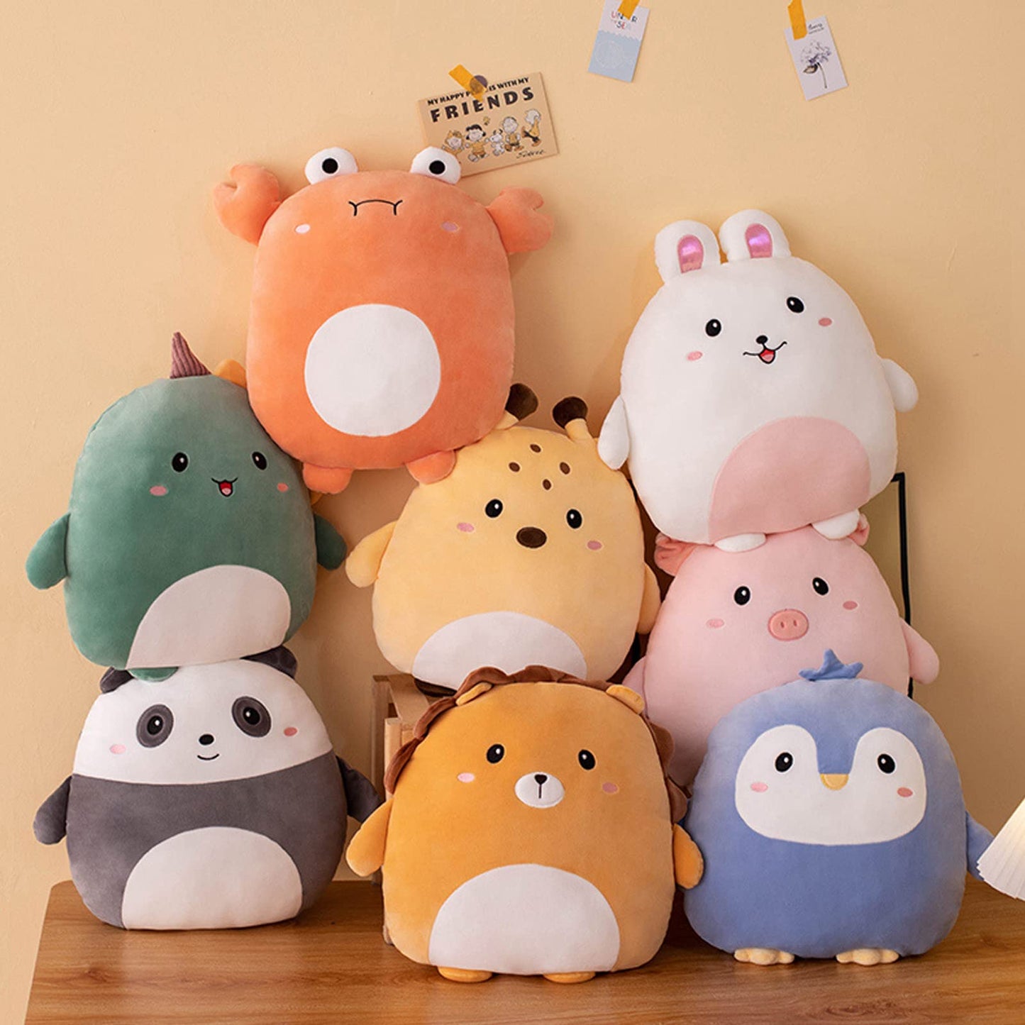 lannery Penguin Plush Pillow – Kawaii Plush Toy & 16 Inch Pillow