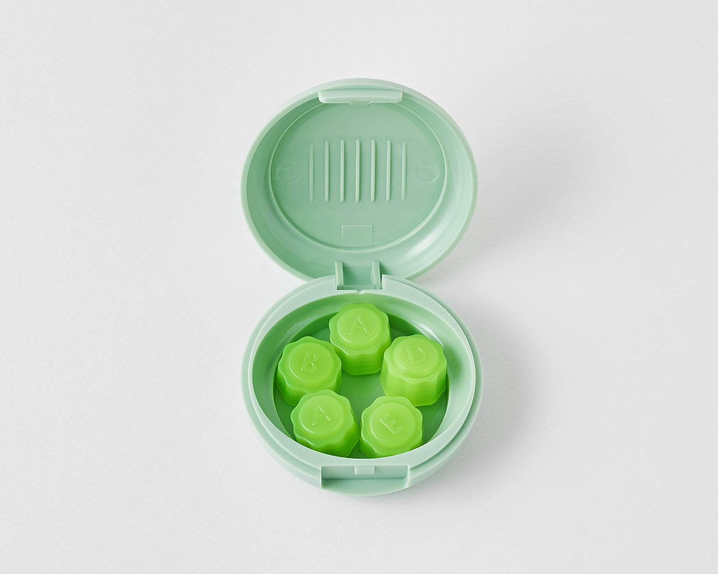 LAON90 Gonggi: Korean Original 5-Stone Set with Pocket Case – Not 3D Printed (Red, Green, Blue)