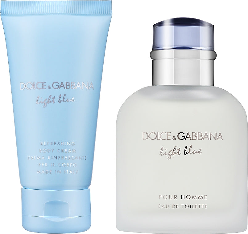 Dolce & Gabbana Light Blue Gift Set 50ml EDT + 50ml Body Cream