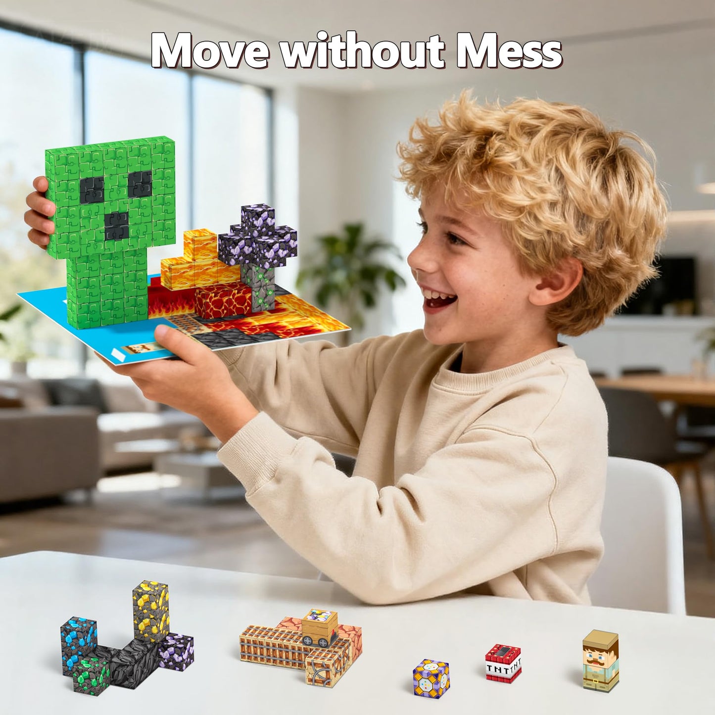 Laoren Magnetic Building Blocks 200PCS — STEM Toys for Kids 4-12