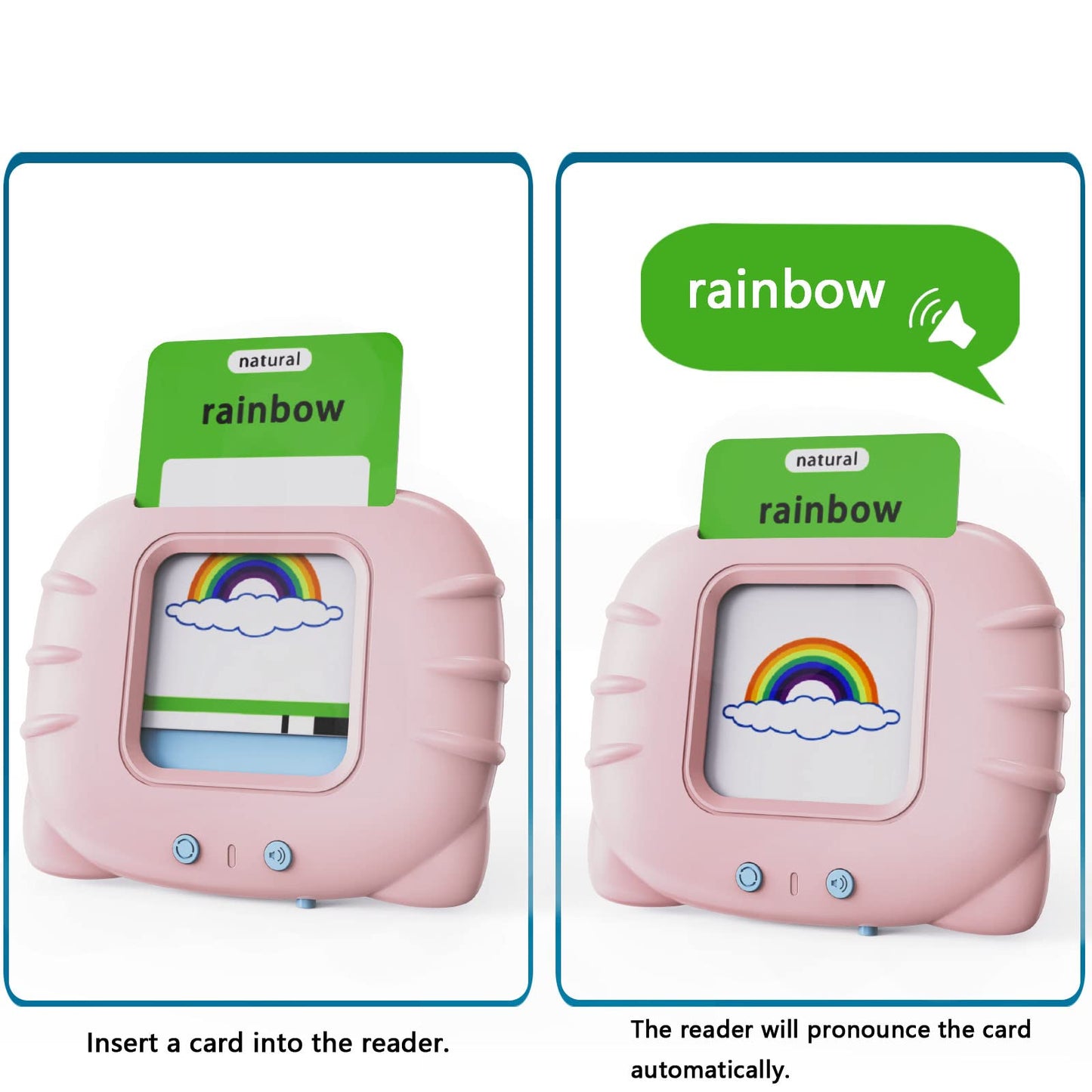 Lapare Audible Learning Toy with Music — 520 Sight Words Flash Cards for Toddlers (Ages 1-5)