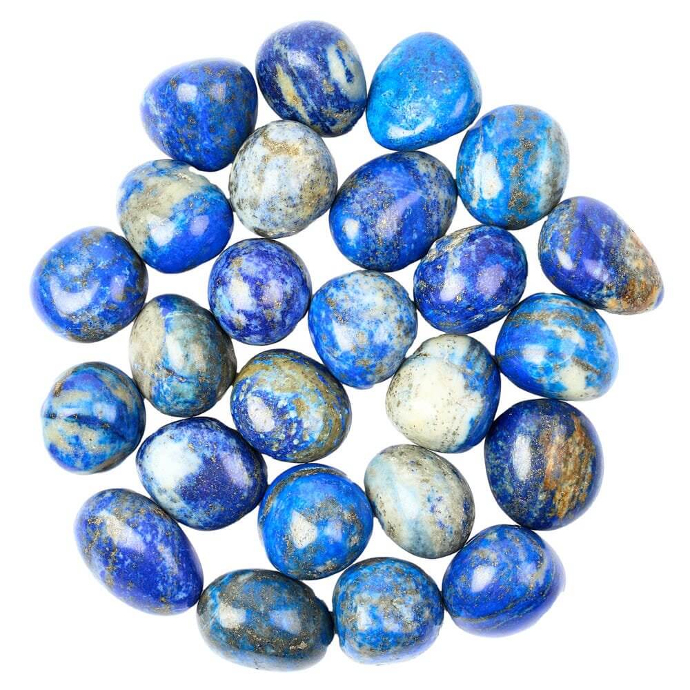 Lapis Lazuli Tumbled Collectible Semi-Precious Gemstone (SINGLE)