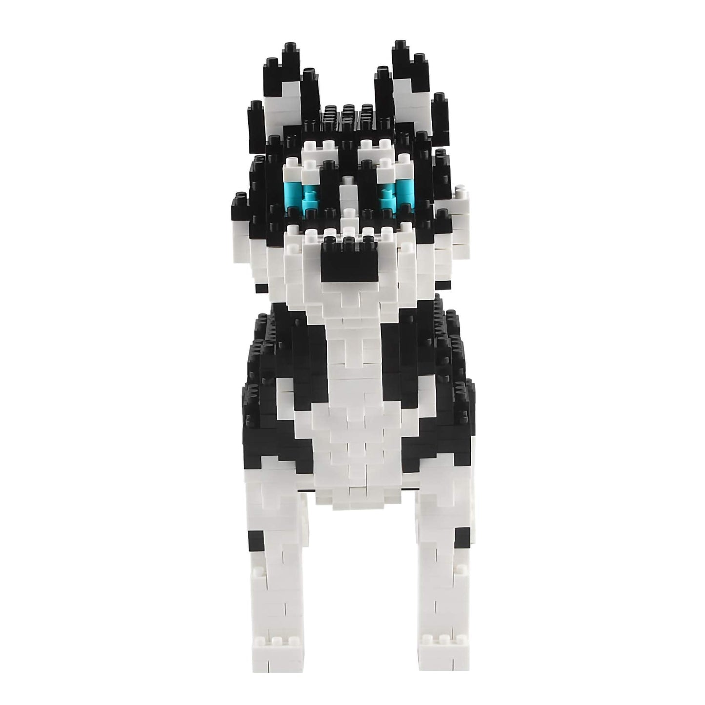 Larcele Micro Husky Building Blocks – 950-Piece Mini Pet Bricks KLJM-02
