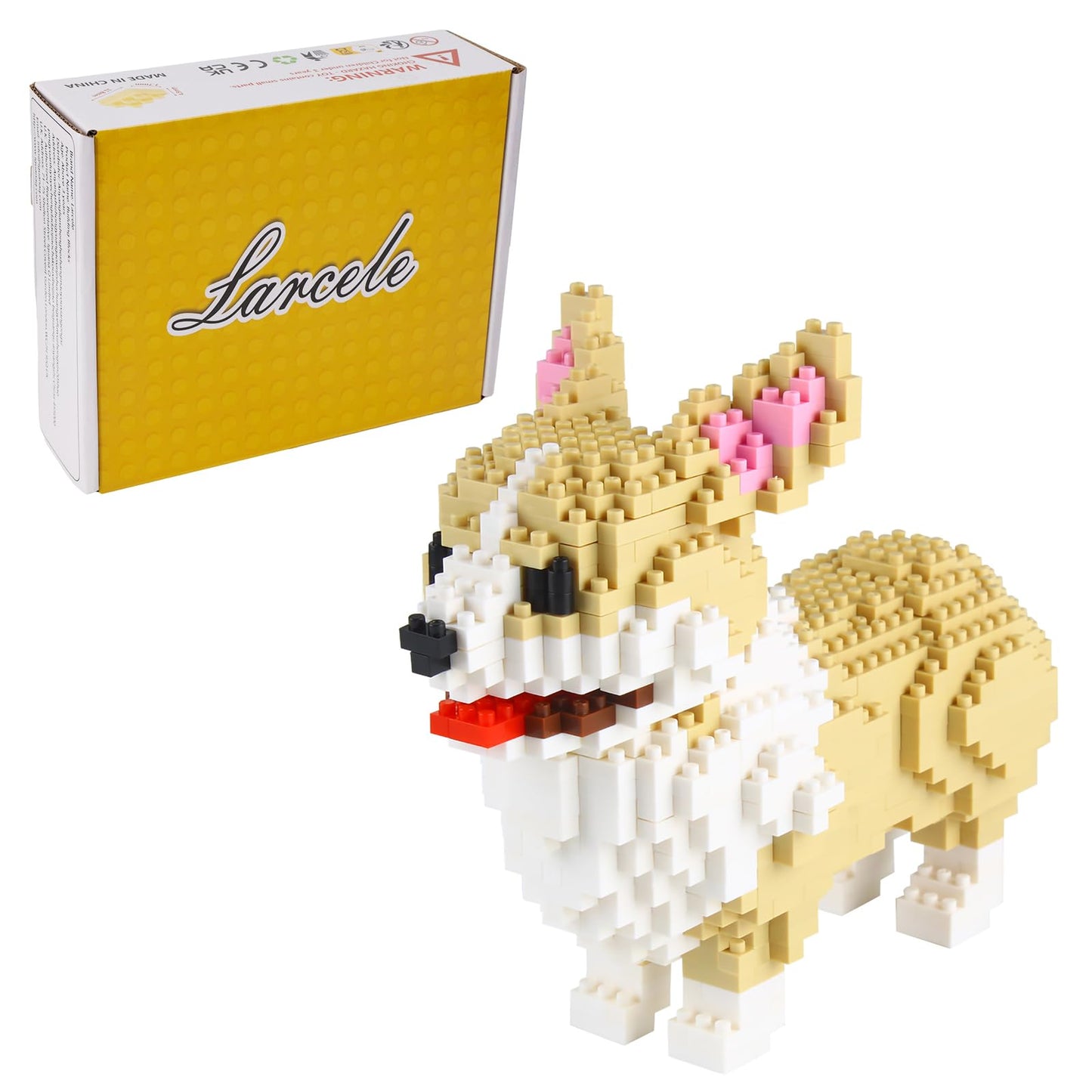 Larcele Micro Dog Building Blocks – 950 Pieces KLJM-02