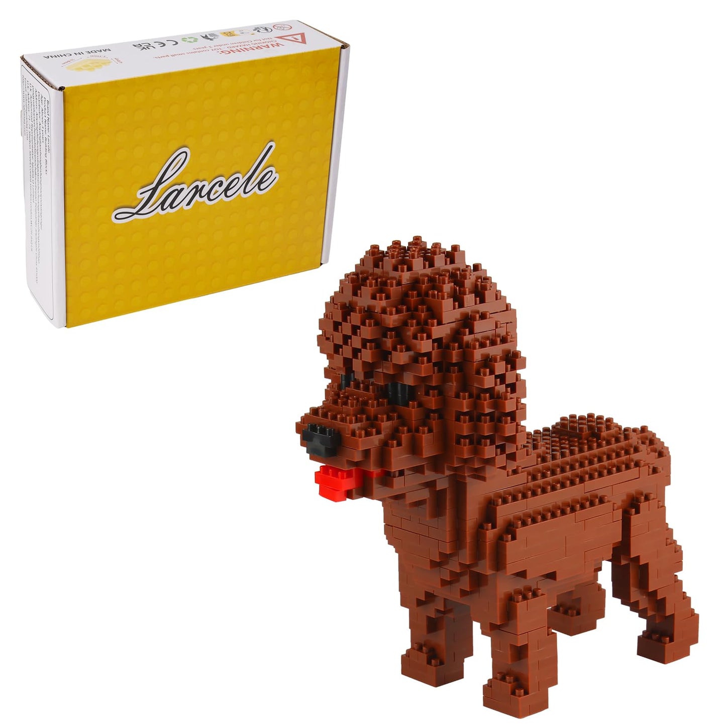 Larcele Micro Dog Building Blocks Set KLJM-02 (Poodle) – 950 Pieces