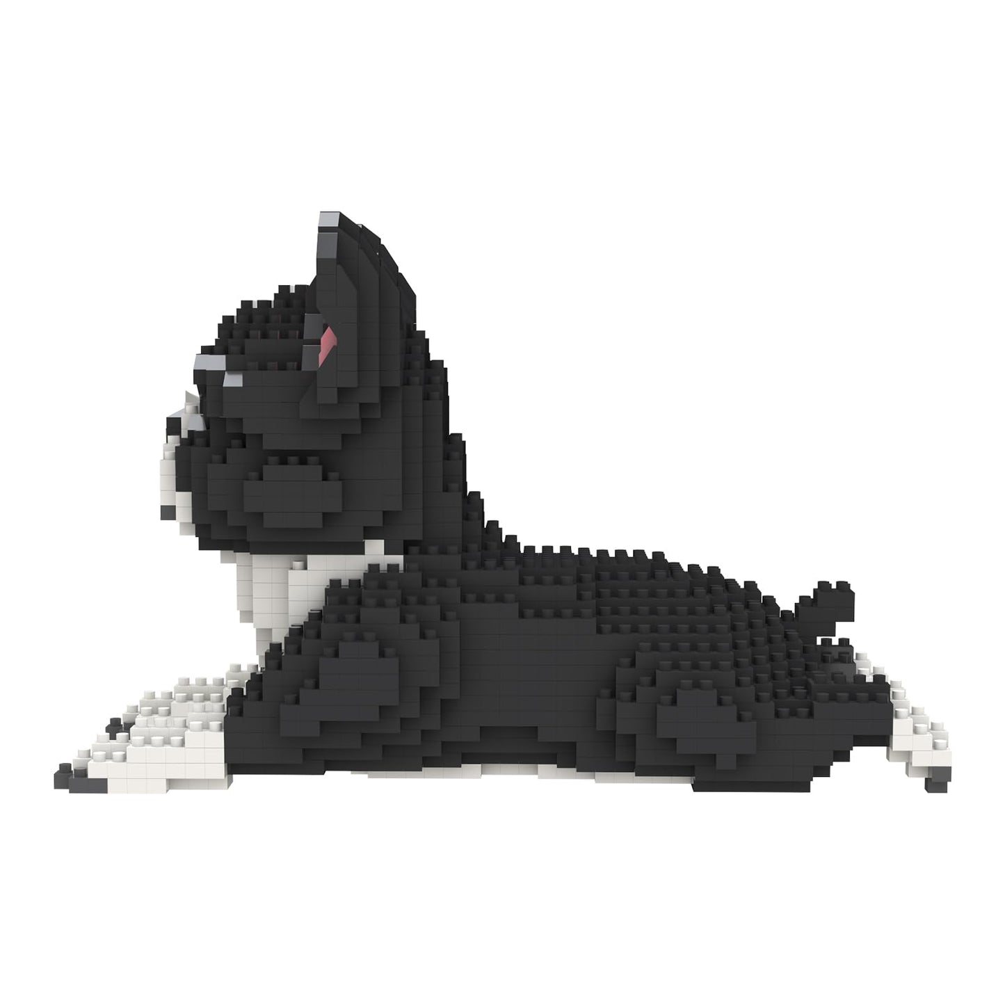Larcele Micro Dog Building Blocks – 812-Piece Mini Bricks KLJM-02 Boston Terrier