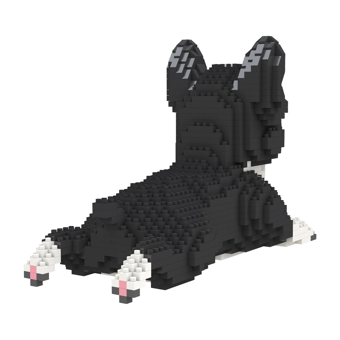 Larcele Micro Dog Building Blocks – 812-Piece Mini Bricks KLJM-02 Boston Terrier