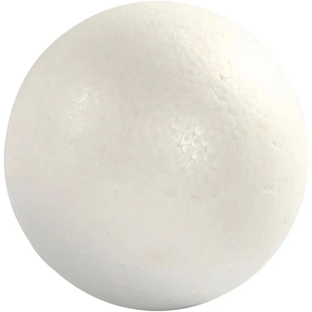 15cm Polystyrene Ball for DIY Sweet Tree Christmas Decor - Large Craft Sphere