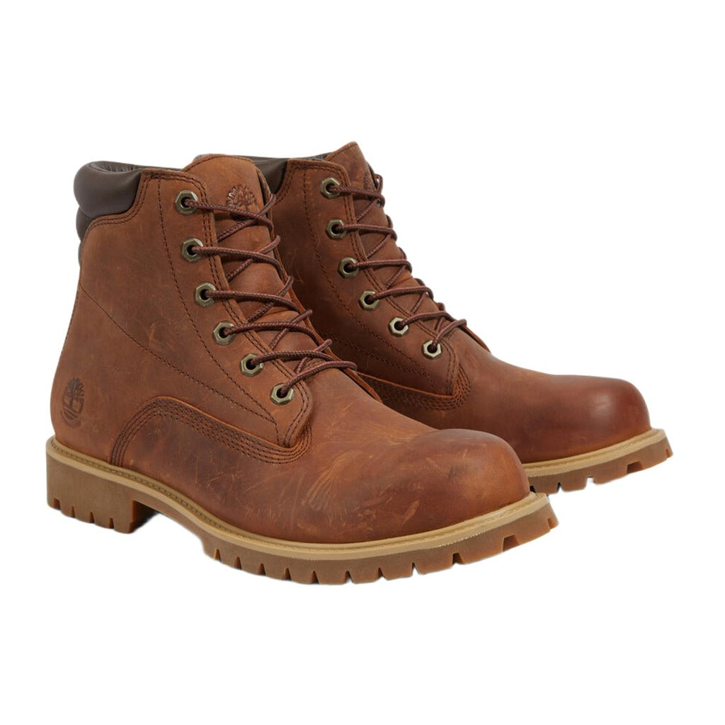 Timberland Albarn Leather Lace-Up Boots