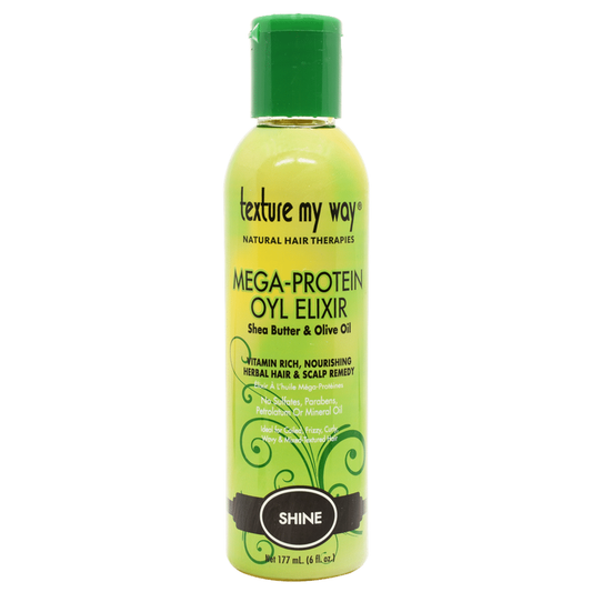 Texture My Way Mega-Protein Oyl Elixir Strengthening & Shine for Textured Hair 6 oz