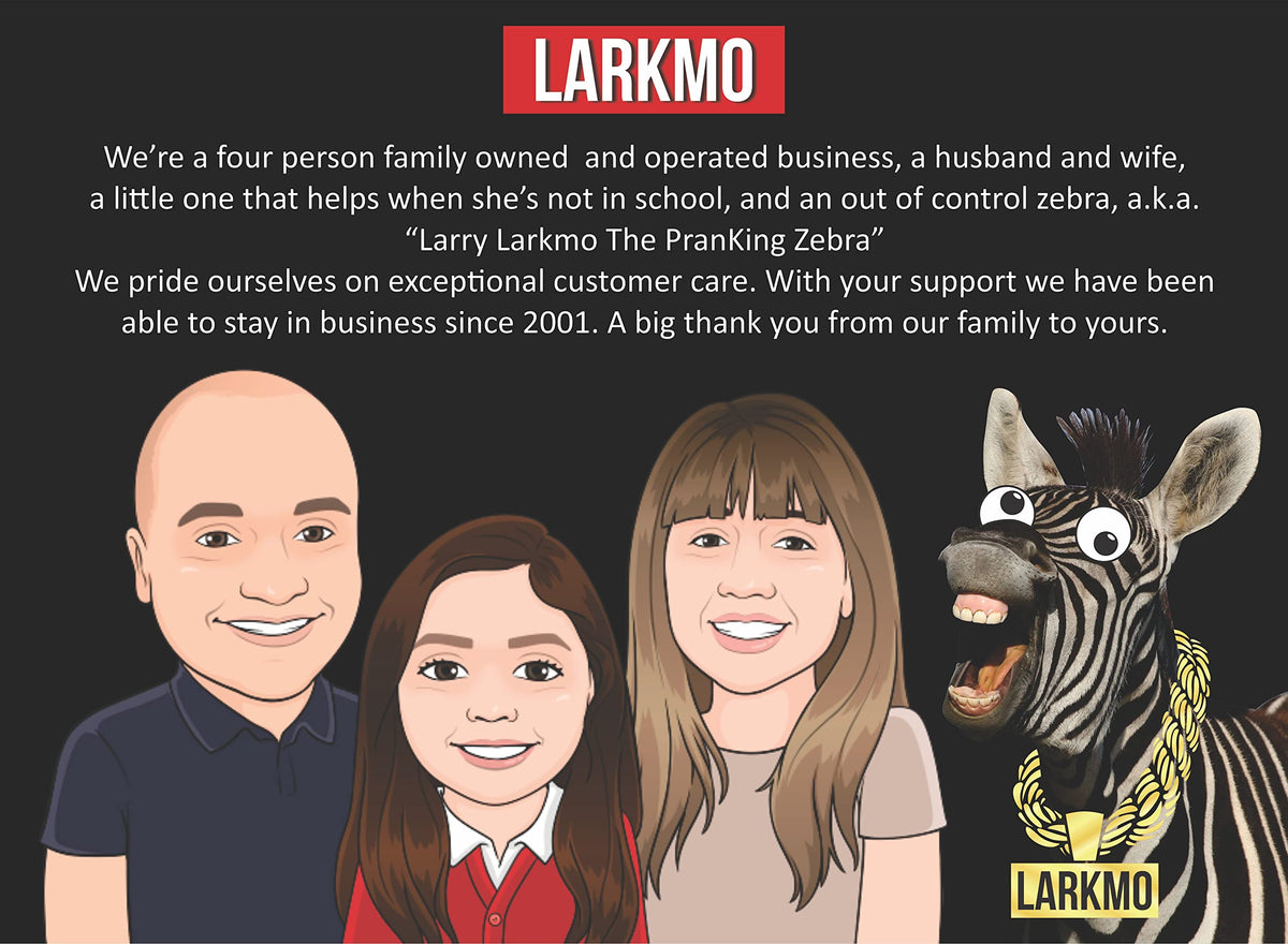 Larkmo Prank Gag Lottery Tickets — 8 Real-Looking Scratch Cards (4x $50,000, 4x $10,000)