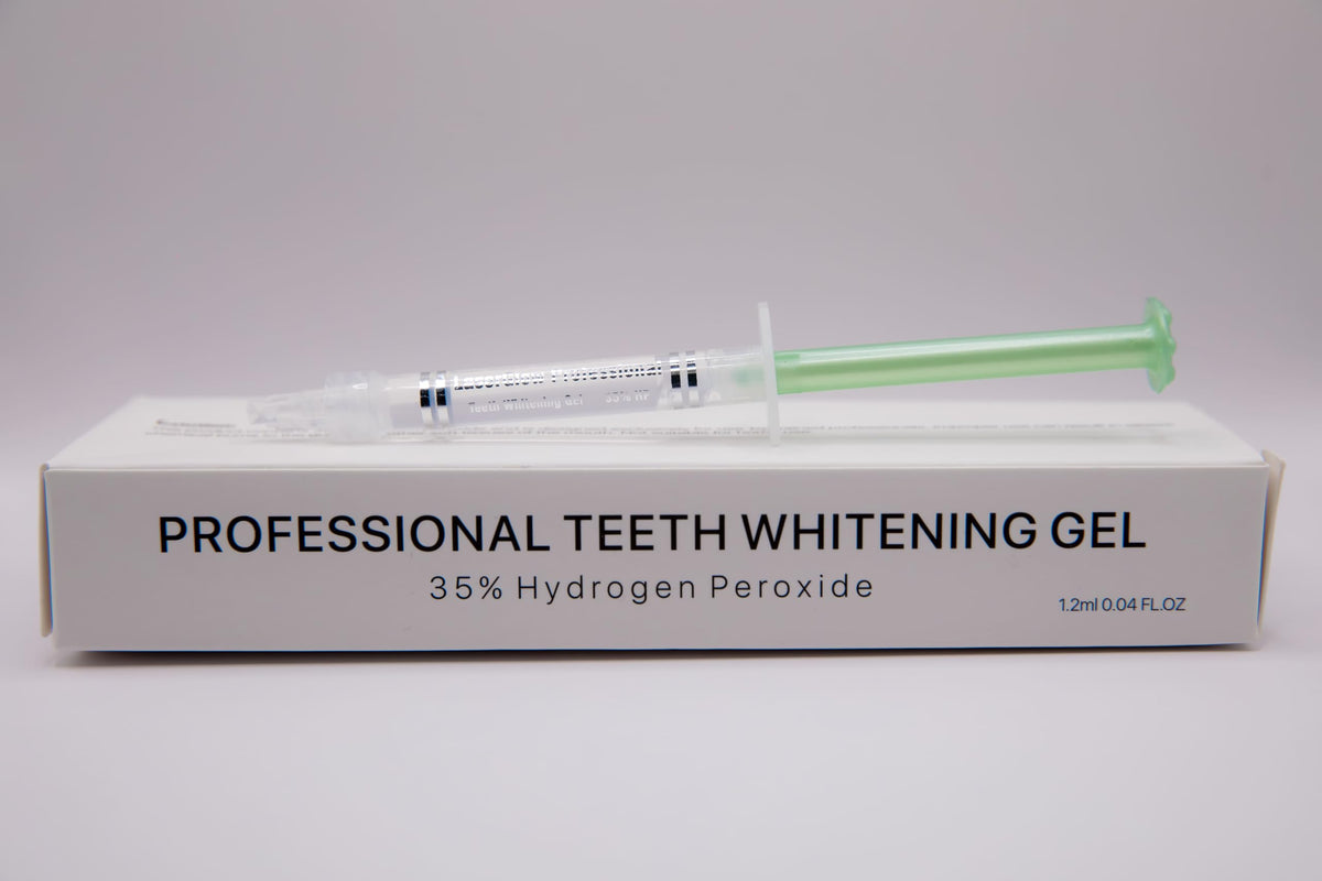 LaserGlow 35% Hydrogen Peroxide Teeth Whitening Gel – Syringe