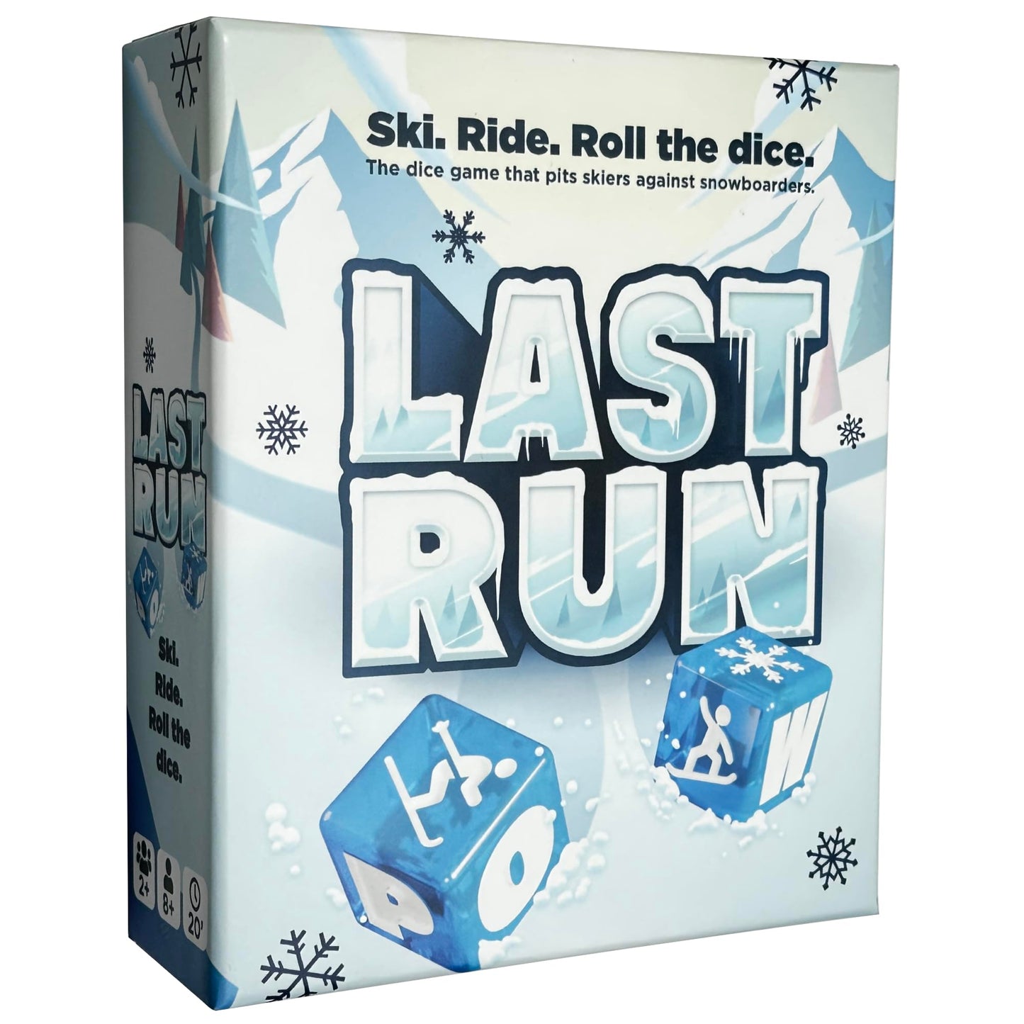 LAST RUN – Tabletop Dice Game for Skiers & Snowboarders | Fast, Portable Lodge Night Fun