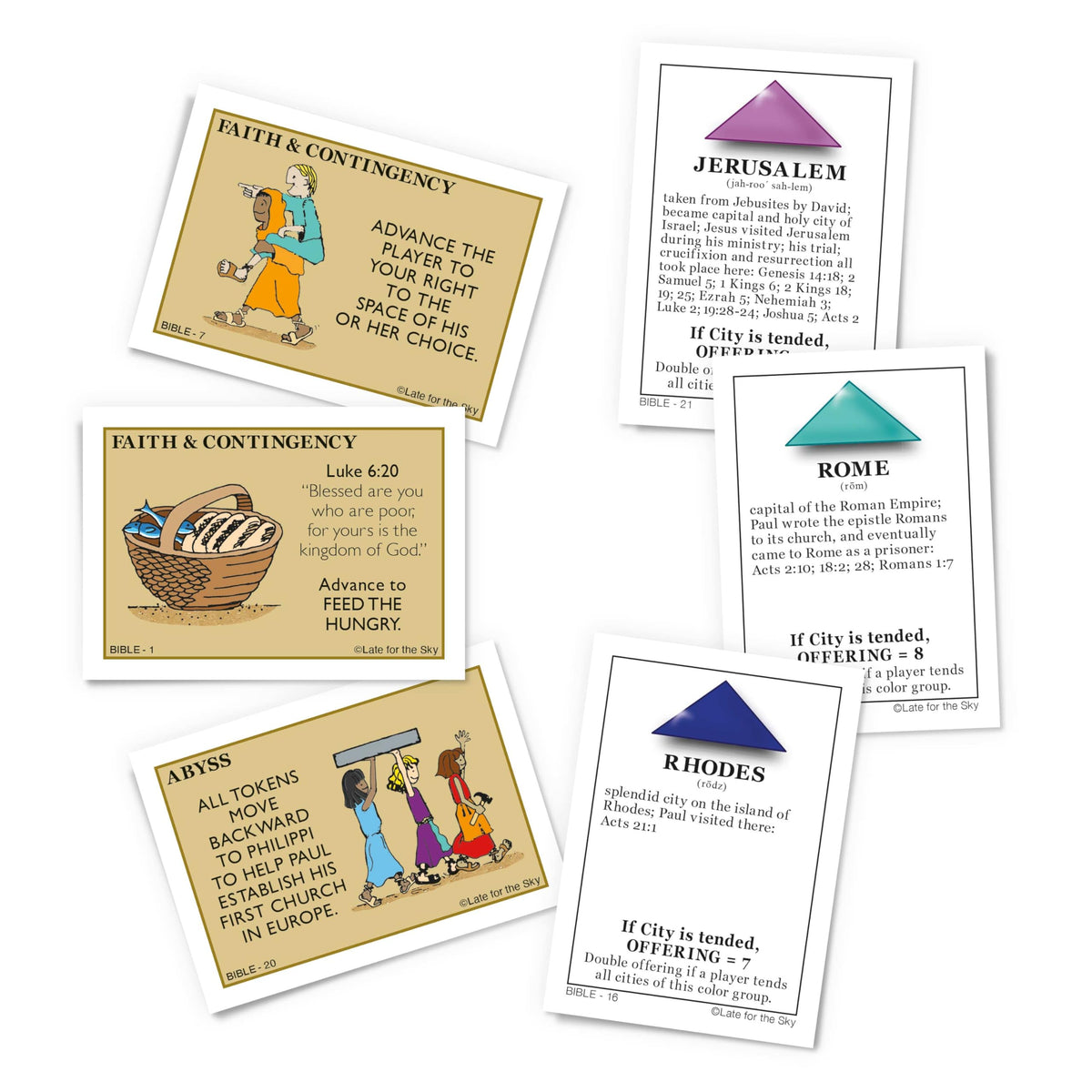 Late for the Sky Bibleopoly – Cooperative Christian Board Game for 2–6 Players (Ages 8+)