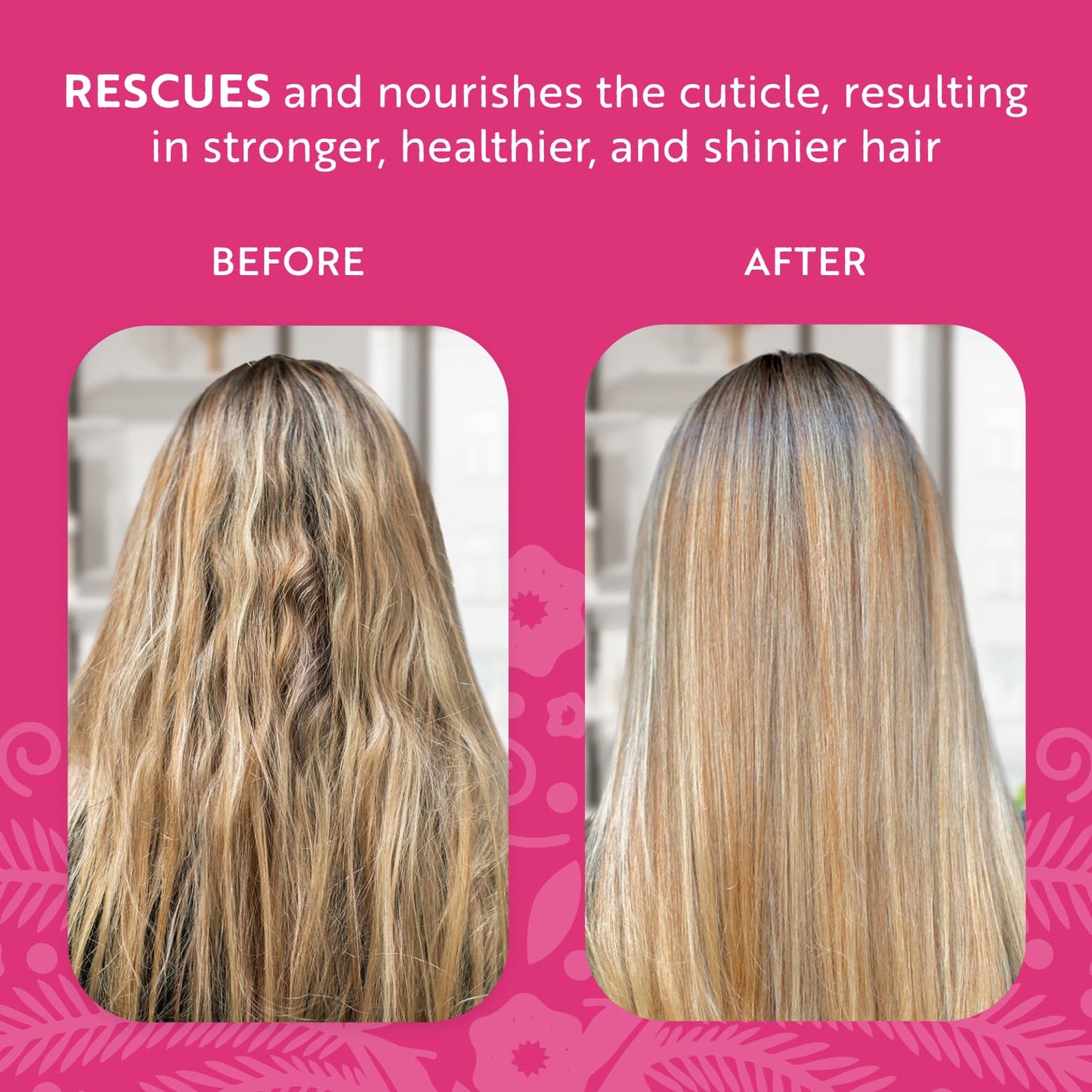 Lu by LatinUs Beauty Rescue Set – Repair & Restore Hair Care (Shampoo + Conditioner, 24 oz)