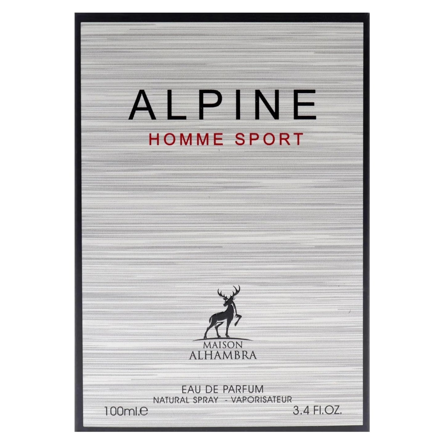 Lattafa ALHAMBRA ALPINE HOMME SPORT EDP 100ml | Long-Lasting Luxury Fragrance for Men & Women | Gift Set