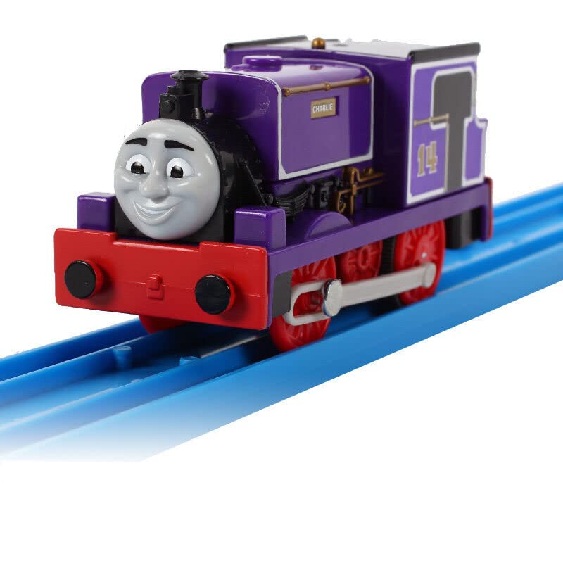 LATUROP Charlie Train Set – Battery-Powered Thomas-Style Engine with Connecting Cars